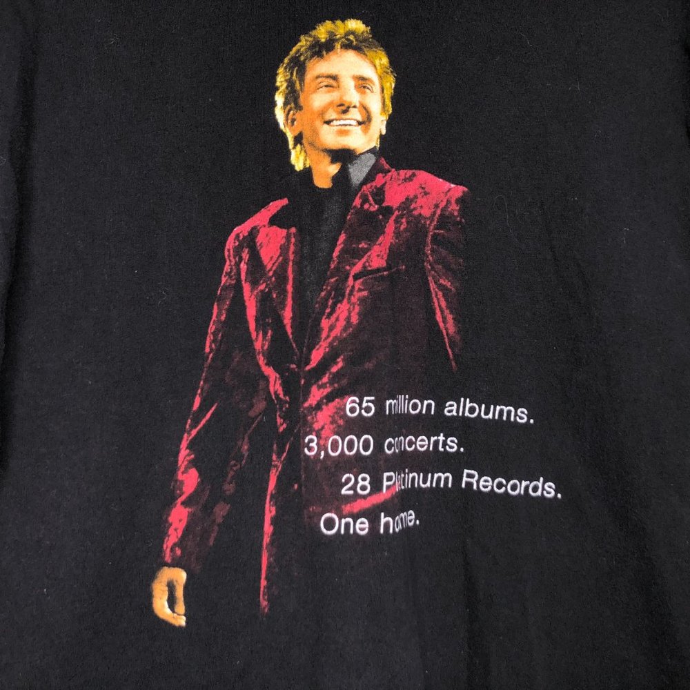 Vintage Barry Manilow Music & Passion Shirt Sz. S - Picture 3 of 5